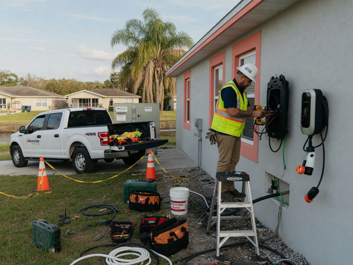 EV Charger Installation in Riverview